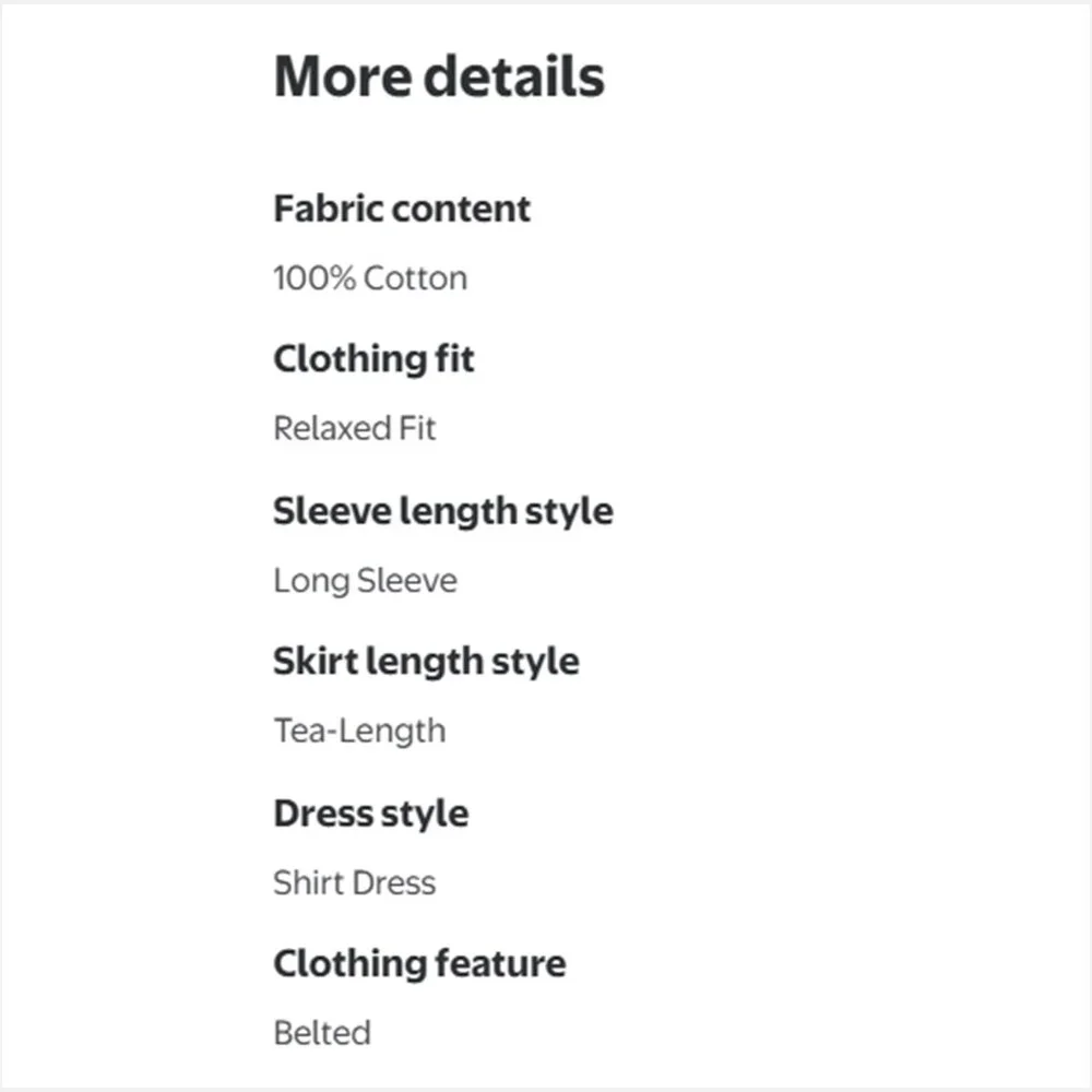 Free Assembly Blue Striped Belted Cotton Maxi Shirtdress with Long Sleeves - Picture 5 of 6